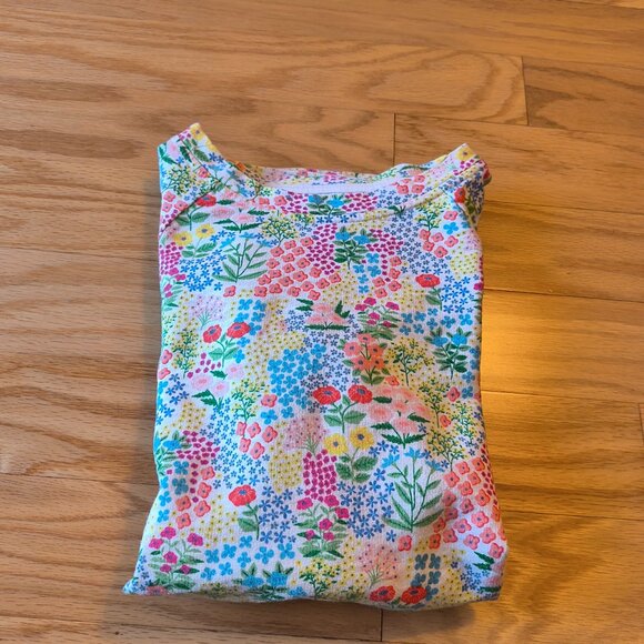 Gymboree, Flower Power Mutlicolor 2 Pocket Sweatshirt Tunic/Dress, Girls M (7/8) - Picture 6 of 6